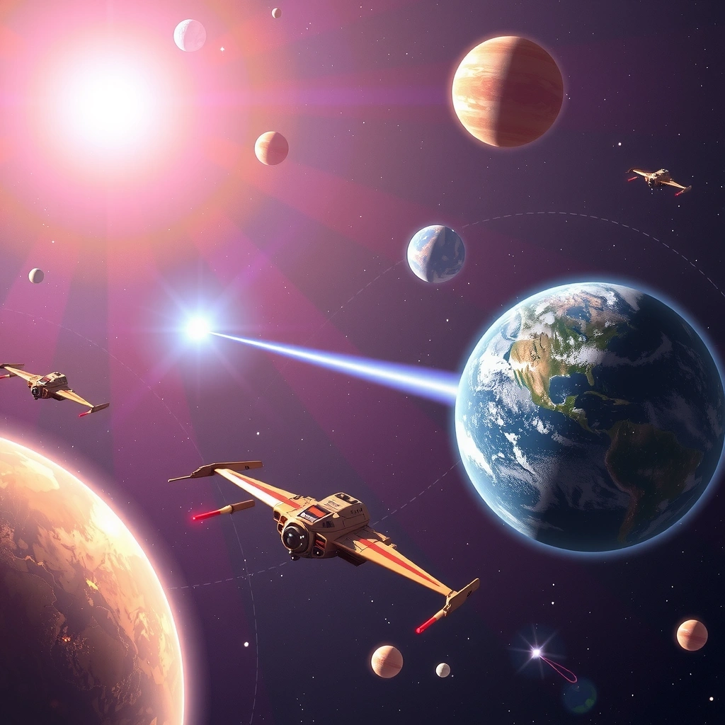 Juego de estrategia espacial